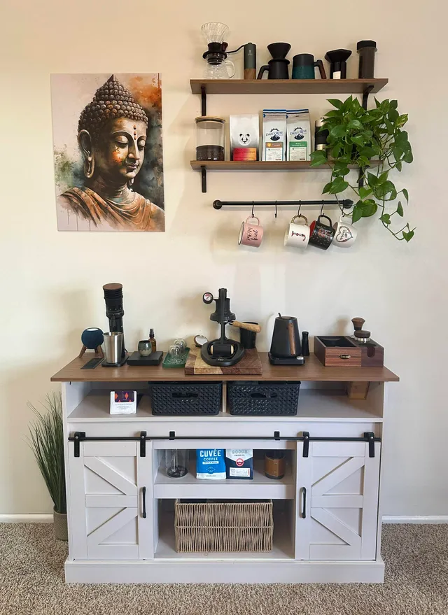 Home espresso station